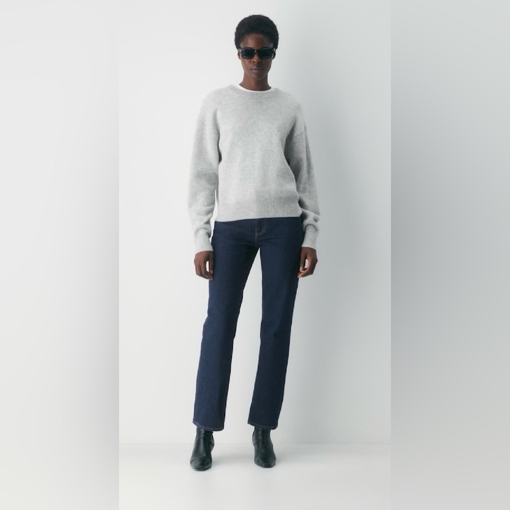 DENIM FORUM UMA CURVE-FIT HIGH RISE STRAIGHT JEAN